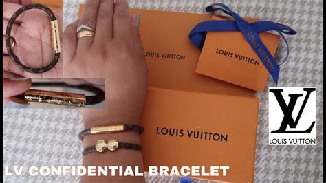 lv confidential bracelet review|louis vuitton confidential bracelet.